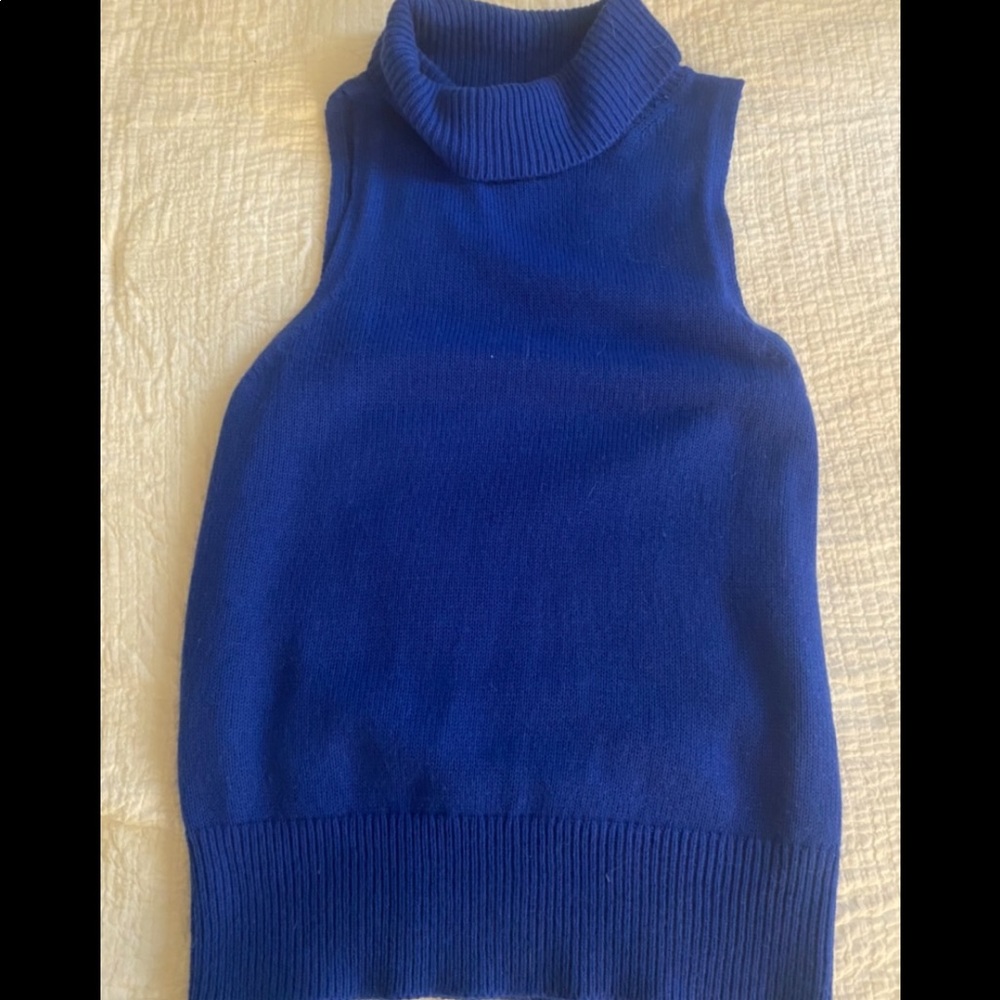 Express sleeveless turtleneck